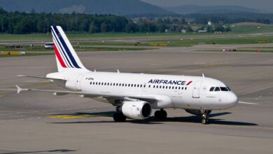 air france самолет полет