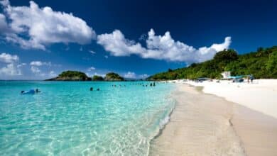 Trunk Bay на остров Сейнт Джон